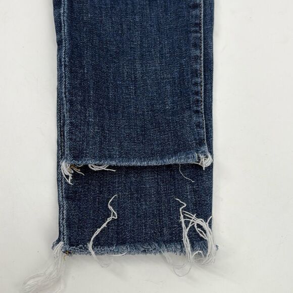 Frame Le Skinny De Jeanne Distressed Skinny Mid-Rise Jeans Stretch Size 26 - Picture 13 of 13